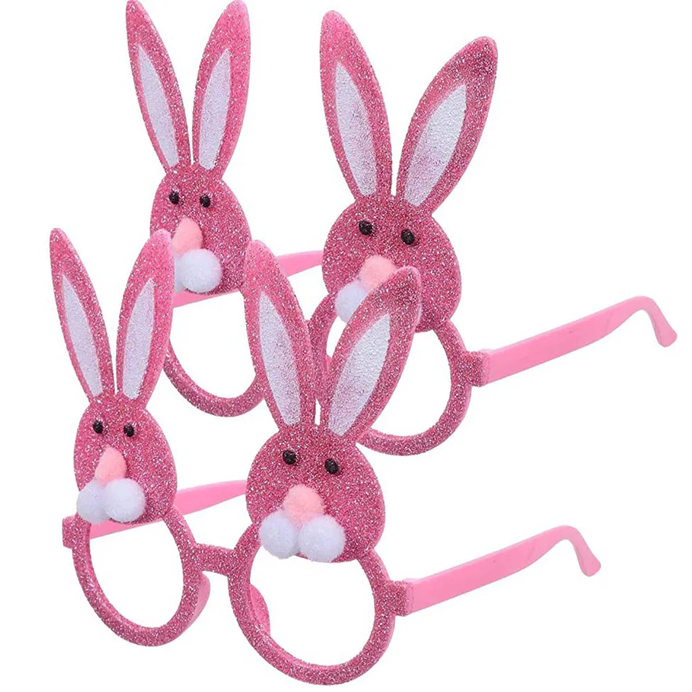 Cute Bunny Themed Party Glasses for Fun Celebrations