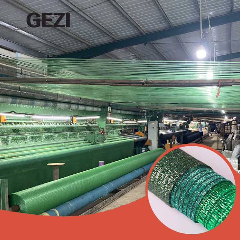 Затеняющая сетка HDPE для теплиц и парковок, 30-90%