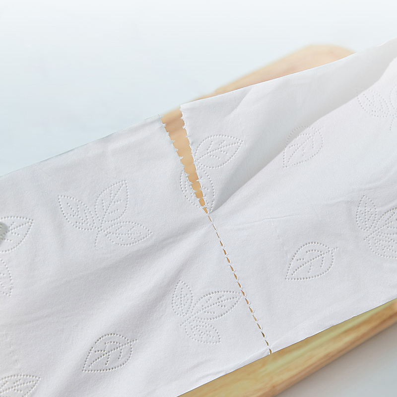 Hot Sale OEM Brand Cheap Coreless Toilet Tissue Paper Roll for Family