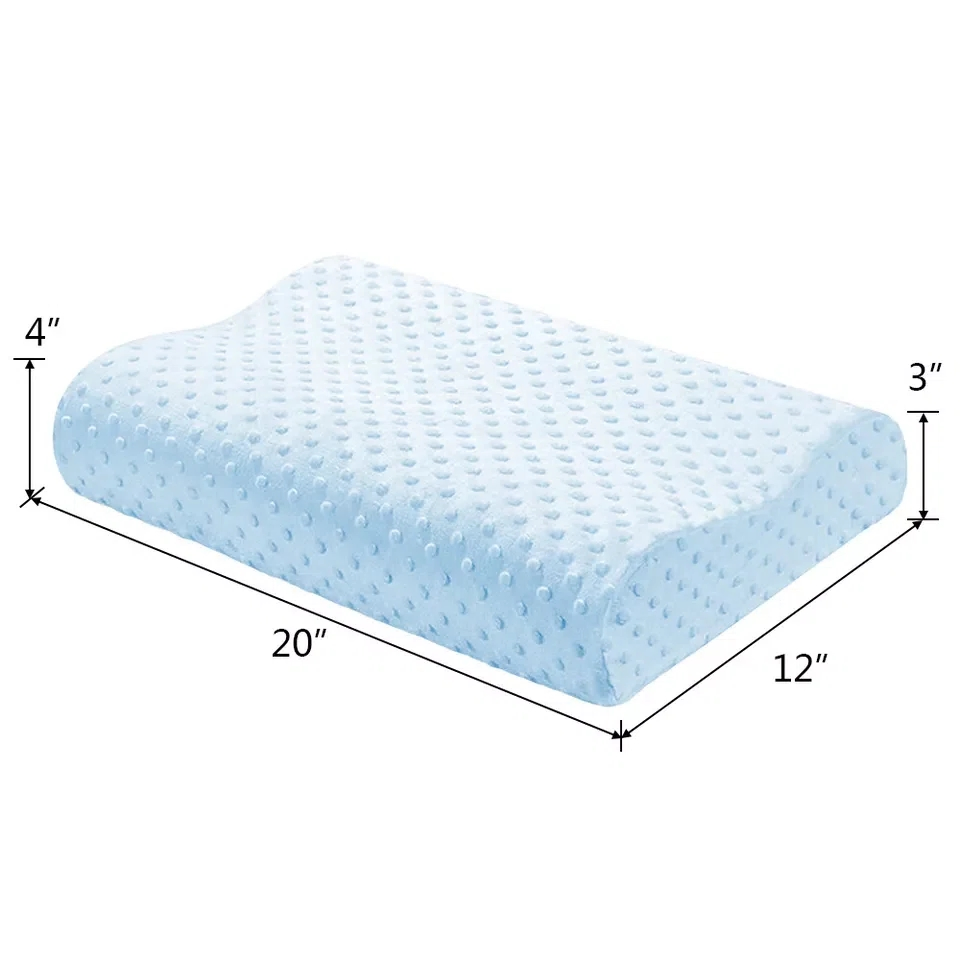Wholesale High Quality Orthopedic Pillow with Memory Foam Filling Neck Support