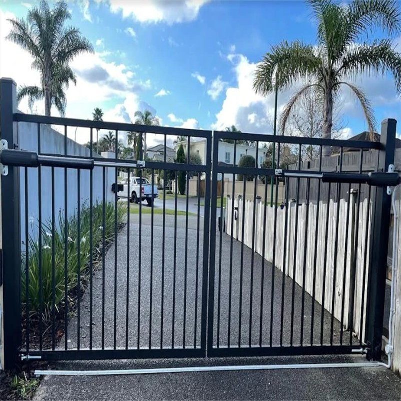 Anti-Climb Aluminum Fencing Privacy Aluminum Horizontal Slat Fence Garden Security Fence Blade Fence Manafacture