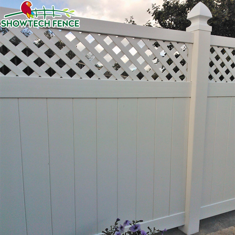 Showtech High Quality Vinyl Railing/Fence Plastic/Fence Used for Home
