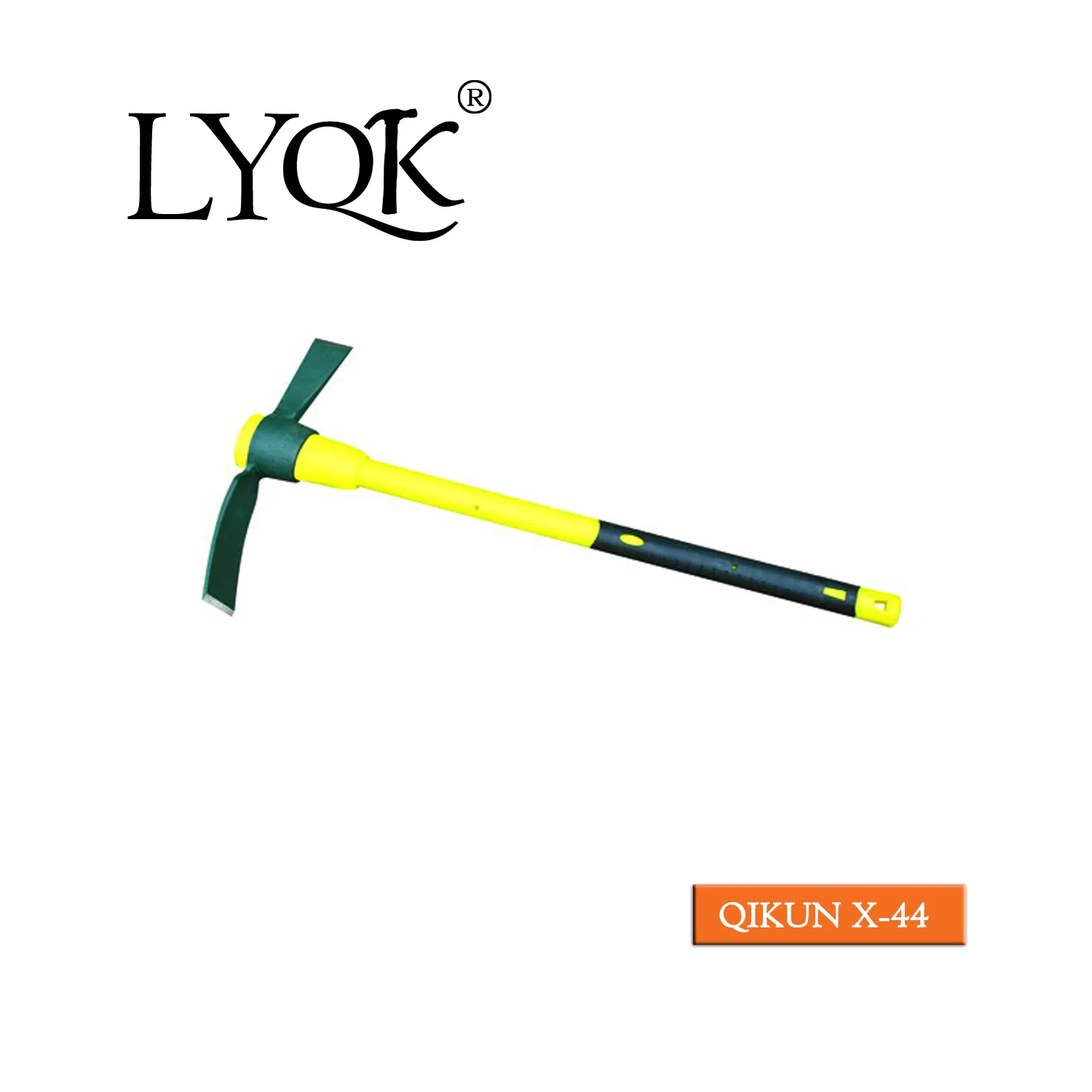 X-43 High Quality Rail Steel 65mn Agriculture Farm Garden Hardware Hand Tools Pick Head Mattock Pickaxe