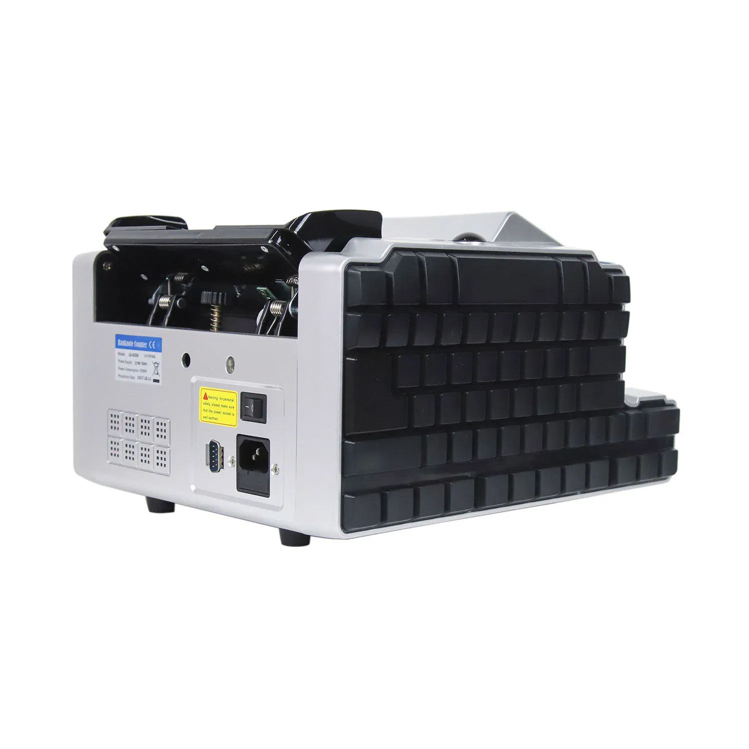 LD-6200 Electric currency counting banknotes counter machine Back Feeding bill counter