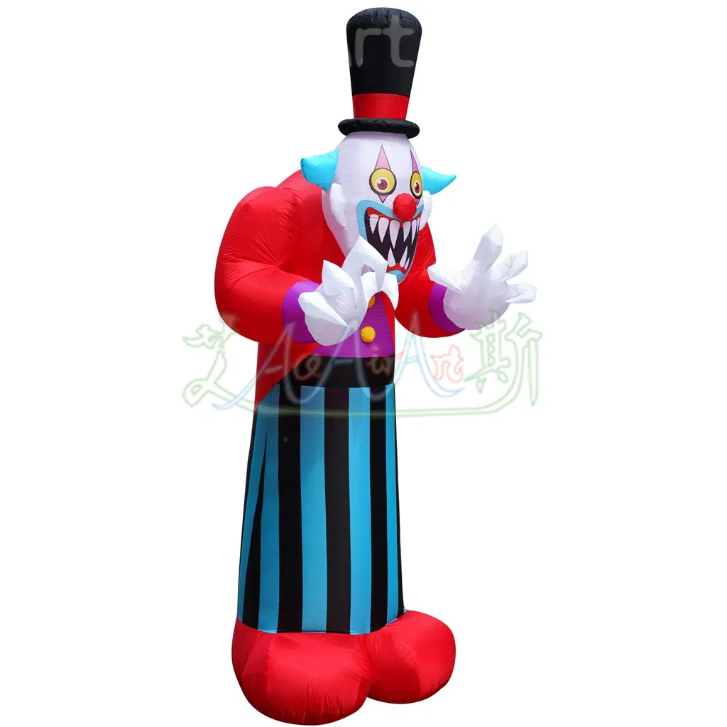 Inflatable Halloween Towering Clown for Outdoor Event Lawn Decoration or Advertising