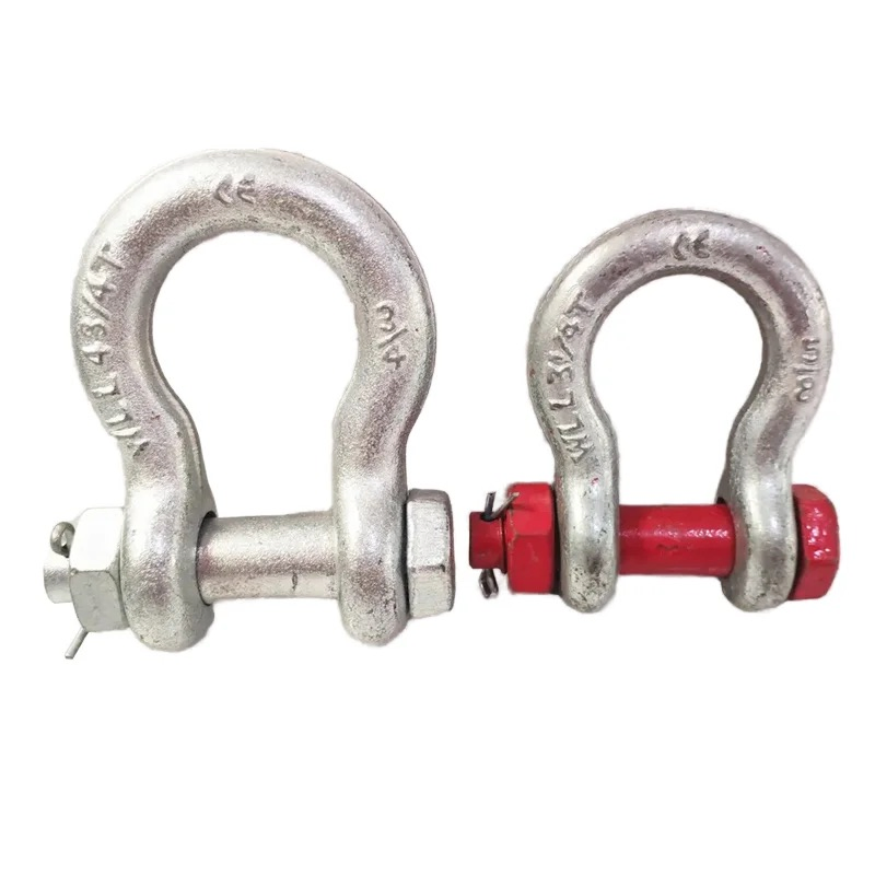 Heavy Duty Forged Stainless Steel Lifting Bow Anchor Shackles