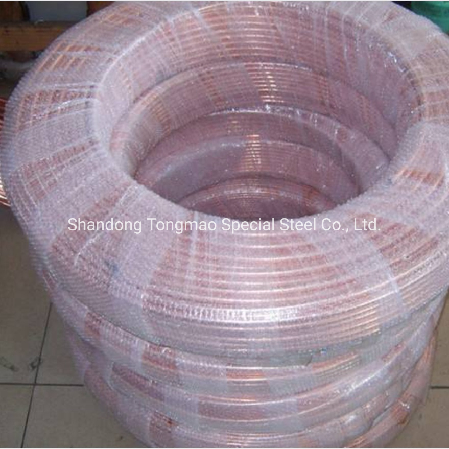 Spot Supplies C12200 Soft Seamless Copper Pipe Tube /Red Bright/ Brass Tube /Pipe Coated Steel Bundy Tube for Refrigeration Part Copper Strip/Coil/Tube/Pipe