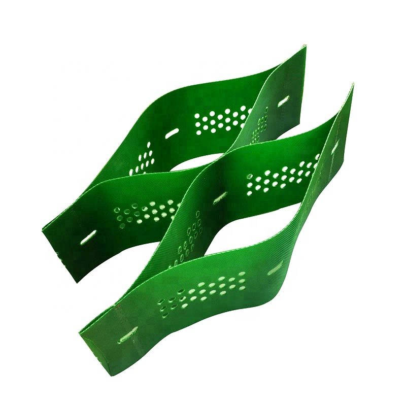 Textured with Holes HDPE Geocell Ground Grid Paver for Road Foundation Slope Protection Parking Lot Driveway Retaining Wall Road Construction Gravel Stabilizer