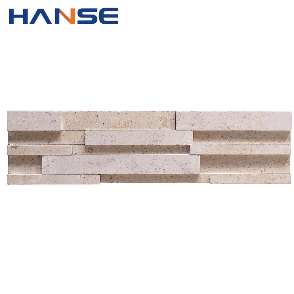 Outdoor Decorative Natural Slate Culture Stone with Antacid Erosion Resistance Interior Beige Color for Hotels