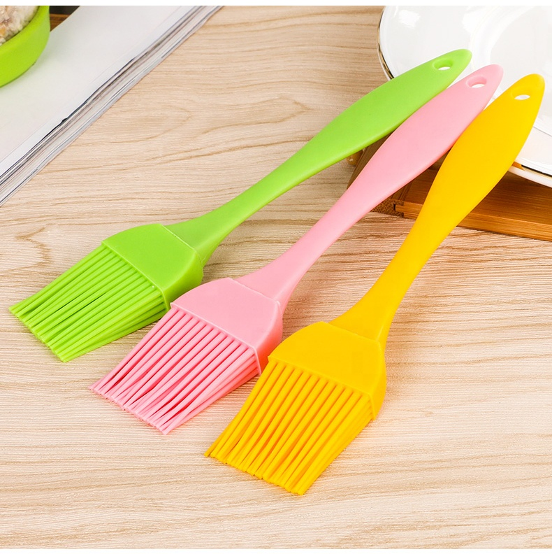 Kitchen Food Grade Silicone Bakeware Cooking Butter Oil BBQ Basting Brush