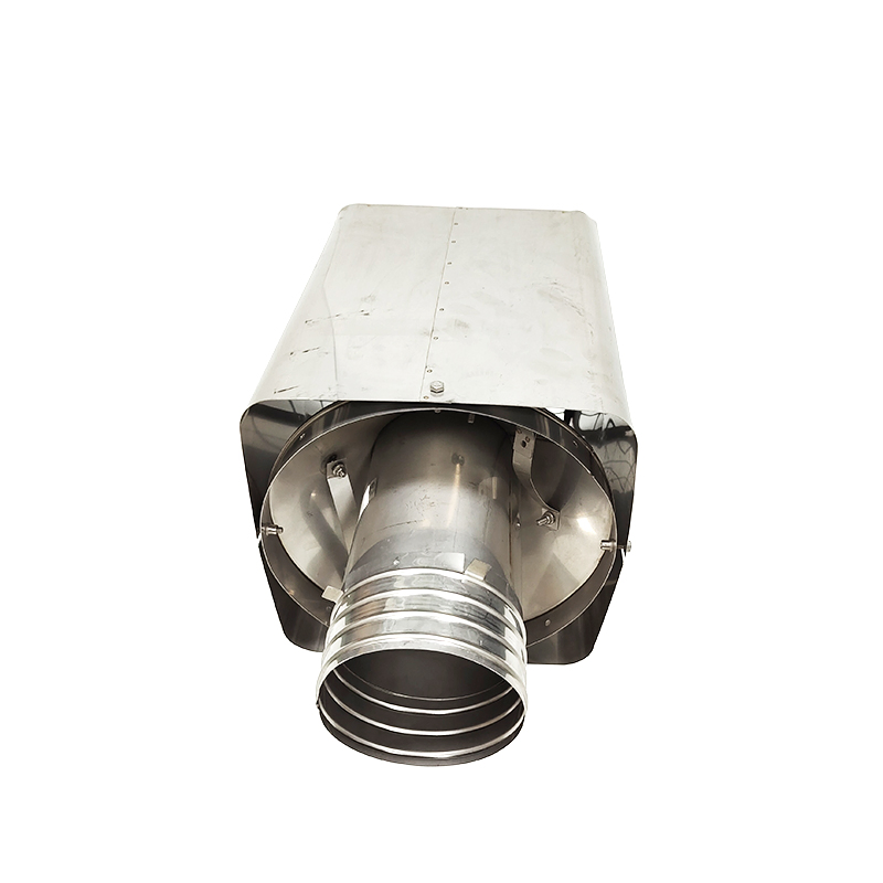 6" Single Wall Stainless Steel Rectangular Intelligent Round Chimney Rain Cap