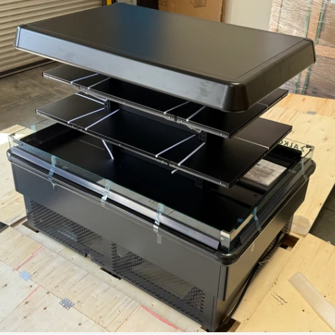 Металлический дисплейный шкаф для магазина