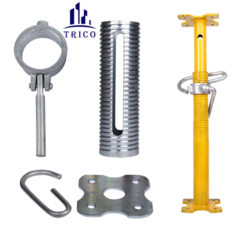 Construction Scaffolding Steel Shoring Prop Accessories G Pin, Cross U-Fork Head Formwork Acrow Props Fork Head