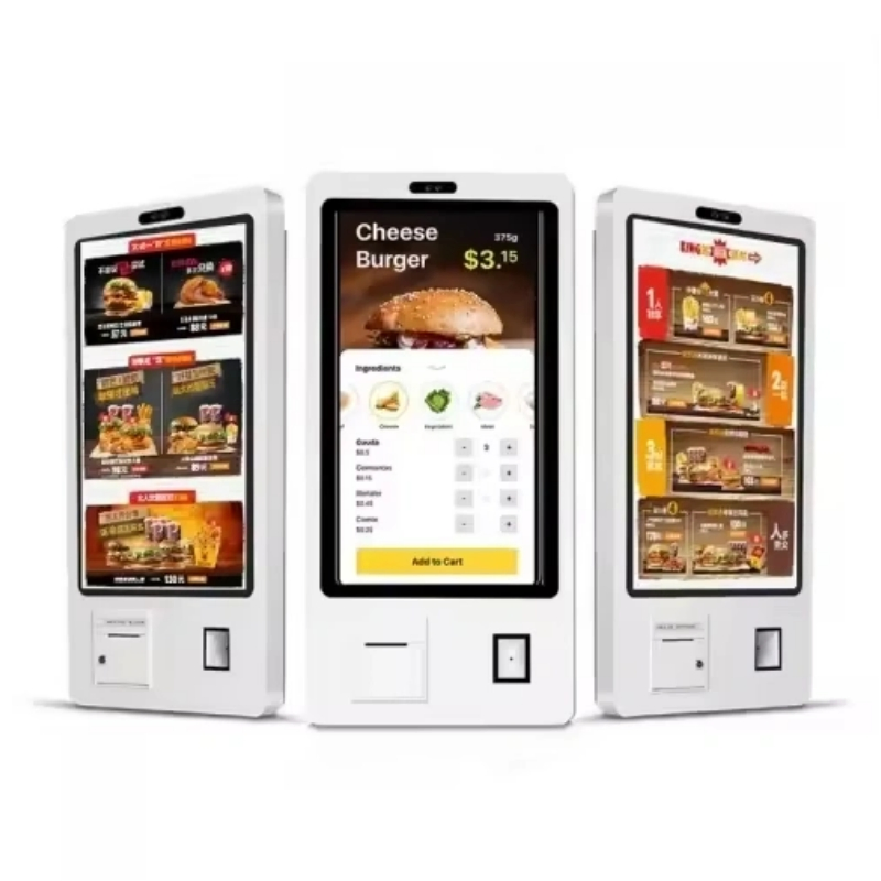 Сенсорный киоск 27 дюймов для ресторанов и кафе