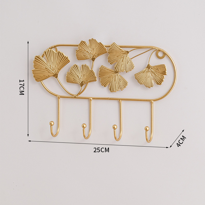 Wall Art Wall Mounted Durable Coat Hook Elegant Style Ez29433