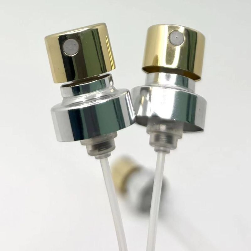 Aluminum Crimp Fine Mist Continuous Spray Pump for 15mm Caliber Perfume Bottle