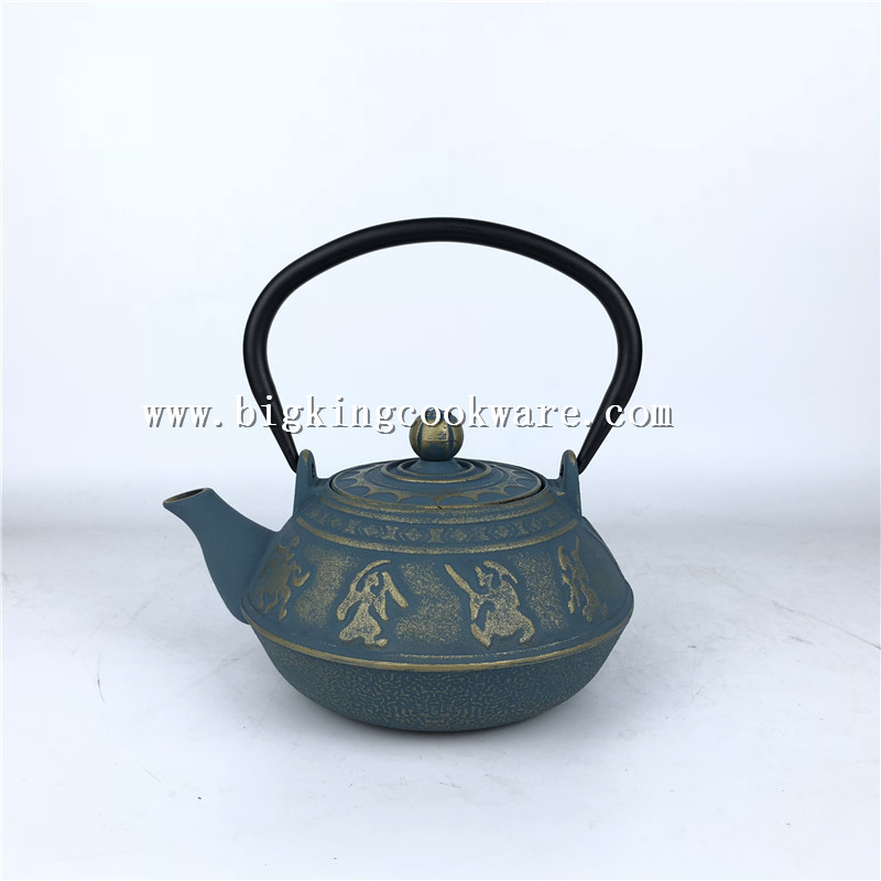 Japan China Hot Metal Cast Iron Tea Set Teapot Set