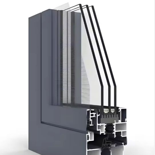 Triple-Glazed, Double-Cavity, Low-E Glass for Heat Insulation and Cold Resistance