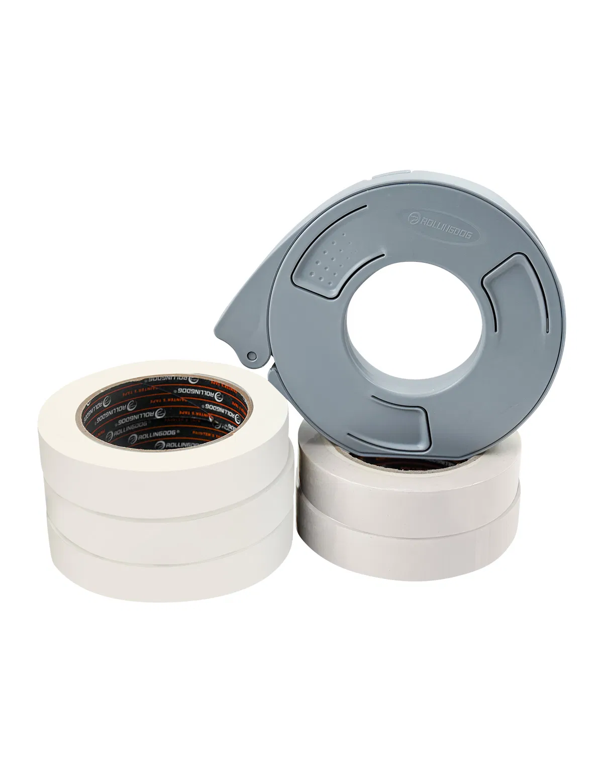 Rolingdog-Standard 81322 6PC Tape Dispenser with Masking Tape Refills