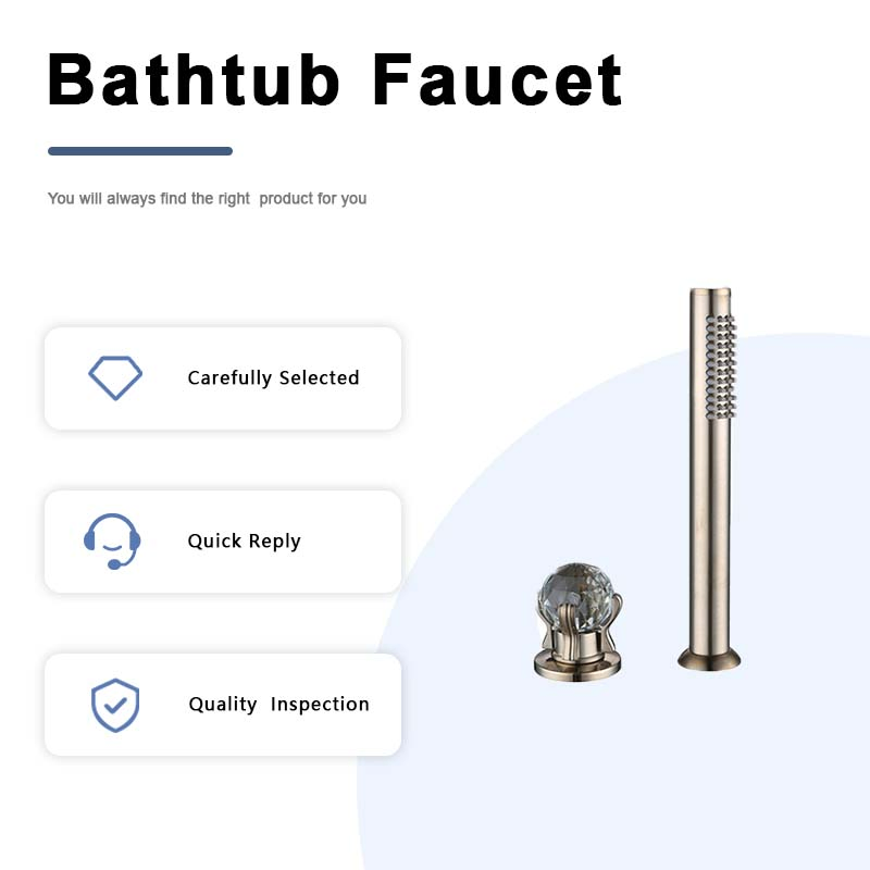 Proway Bathtub Mixer Faucet Set