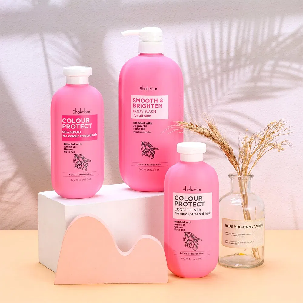 Shakebar Factory Argan Oil Cleaning Colour Protect Hair Care Shampoo and Conditioner