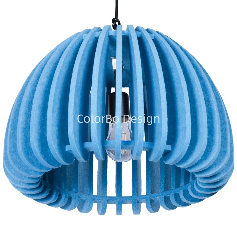 Premium Polyester Fiber Light-Diffusing Glare-Reducing Felt Lampshade for Modern Space Lighting