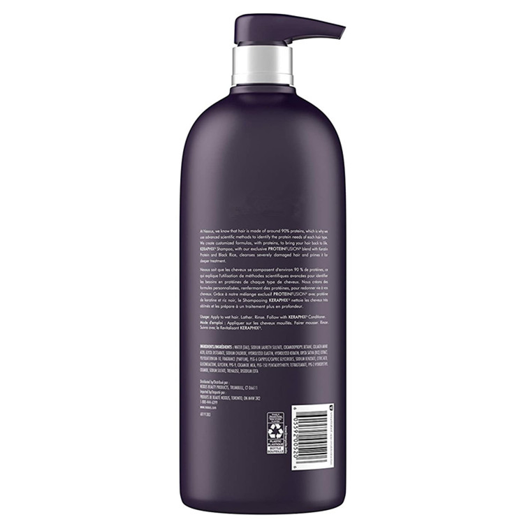 OEM ODM Private Label Keratin Treatment Shampoo for Damaged Hair
