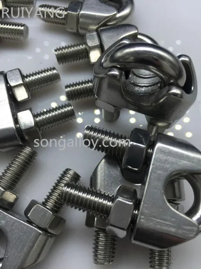 Stainless Steel Rigging Hardware Wire Rope Clamps U Bolt