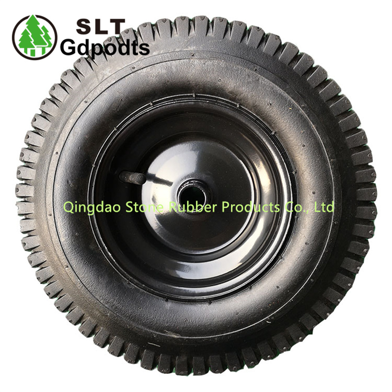 13 Inch 5.00-6 Air Rubber Wheel for Tool Cart Hand Trolley