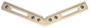 Solid Brass Adjustable Shower Room Supports Header Corner Bracket for The Premium Deluxe Header Kit