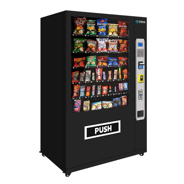 Snack and Beverages Refrigerated Automatic Vending Machines for Retail Items Vending Machines