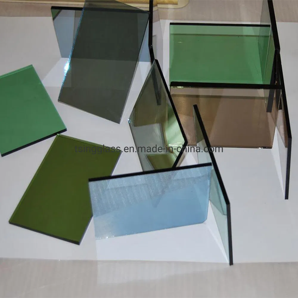 4mm 5mm 6mm 8mm 10mm 12mm Clear Colored Coated Heat Reflective Tinted/Pattern/Tempered Bronze Grey Black Glass for Building Window/Door