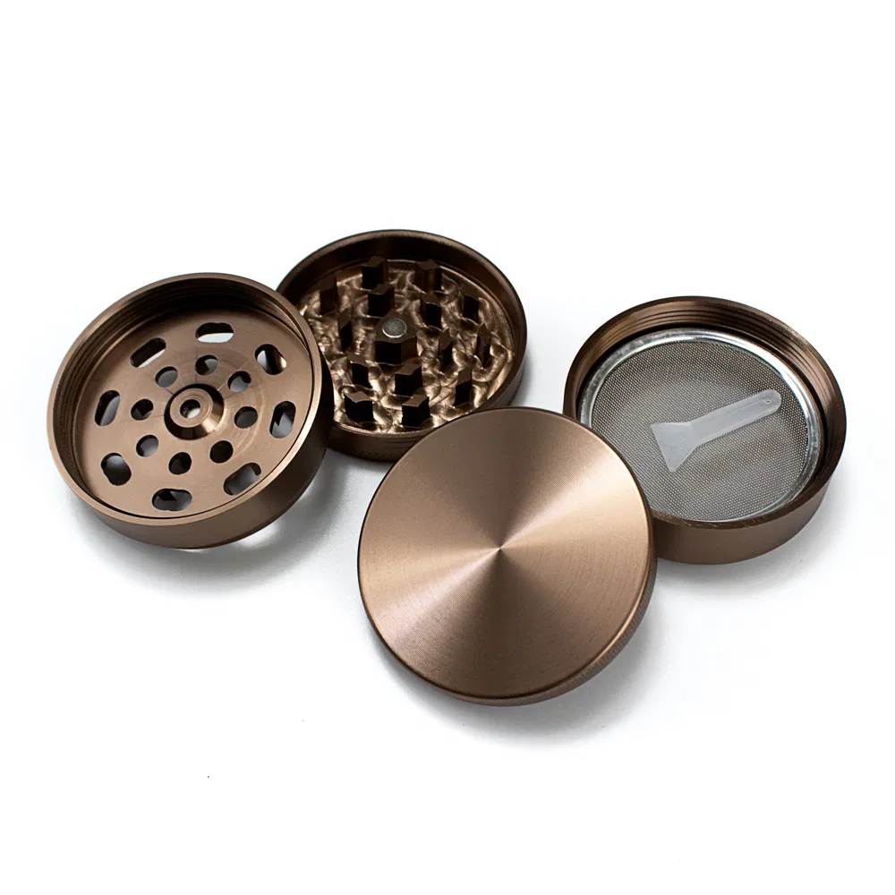 Personalized Aluminum Alloy Herb Grinder with Full Printing Options