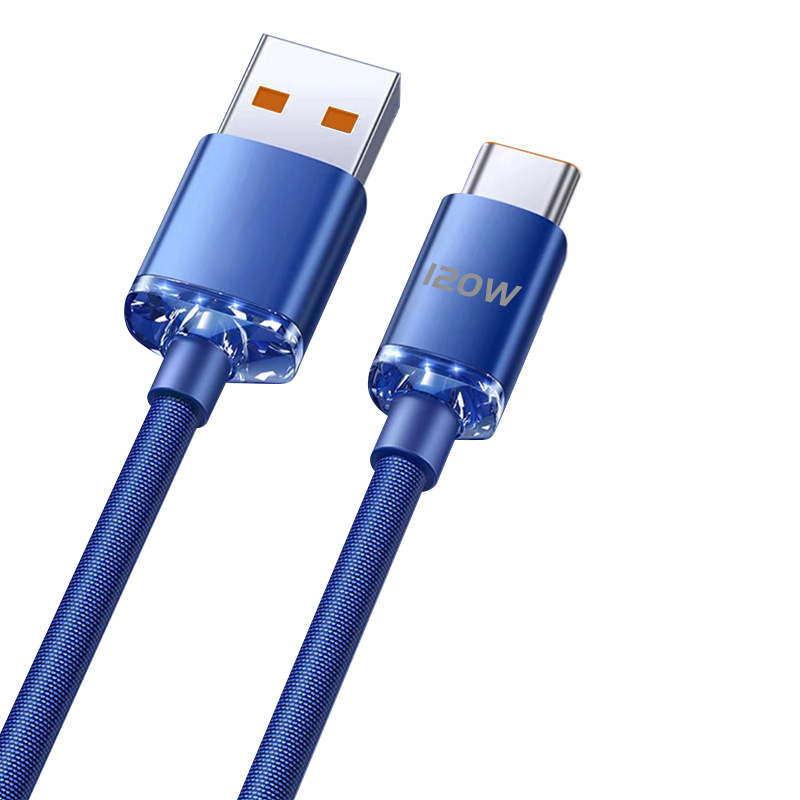 Кабель USB Type-C 120W для быстрой зарядки