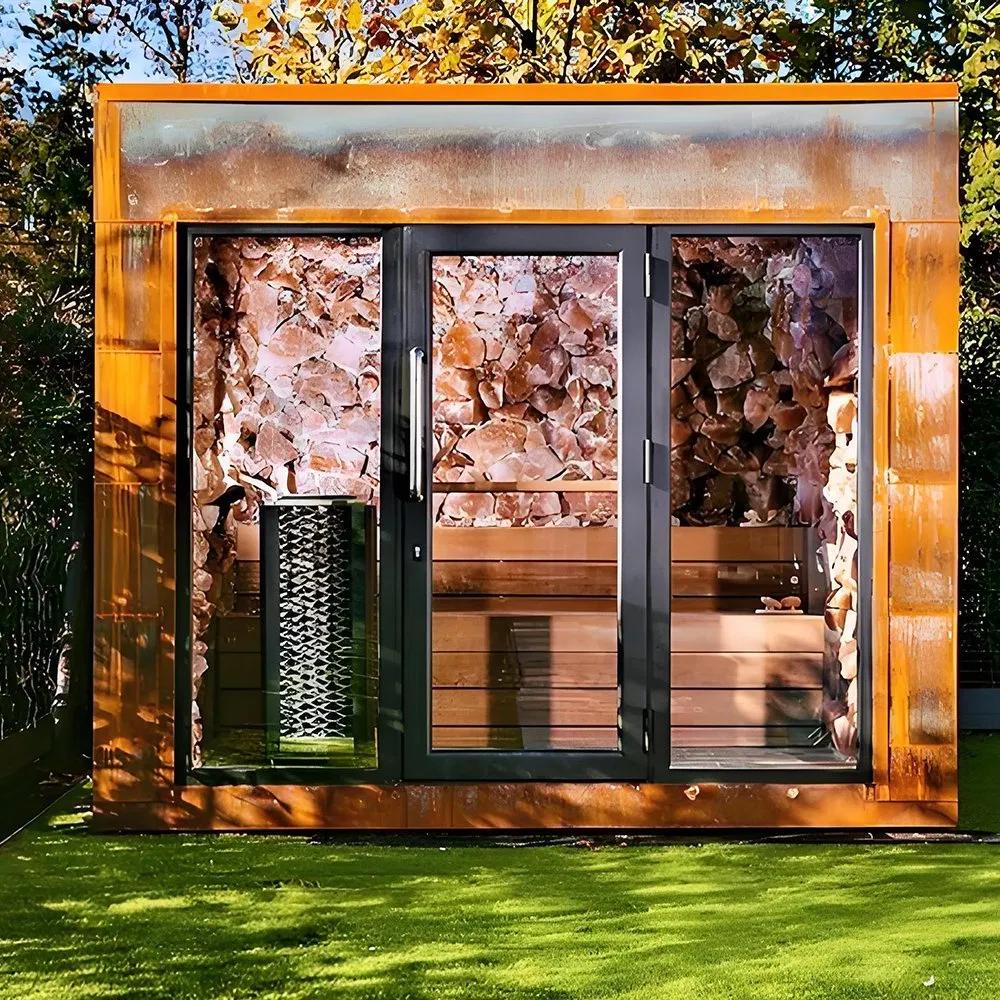 Инфракрасная сауна из красного кедра на заказ