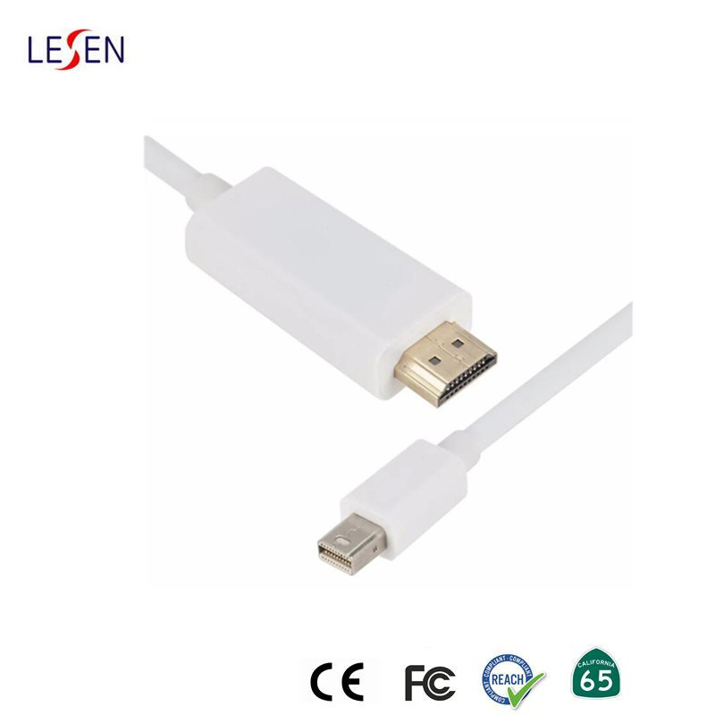 Gold Plated Mini Displayport to HD HDTV Cable
