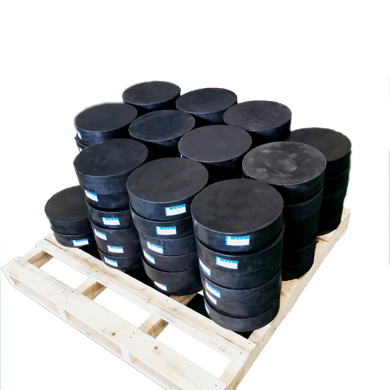 Customized Size Neoprene Rubber Pads Elastomeric Block Rubber Bearing for Bridge