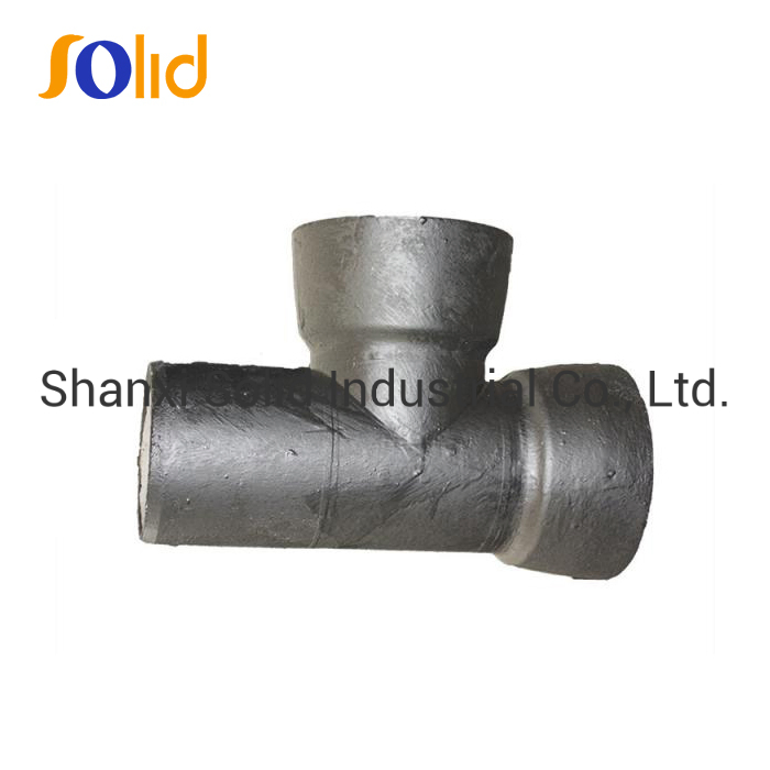 ISO2531/En545 Ductile Iron Tyton All Socket Cross with Zinc Layer Bitumen Coating
