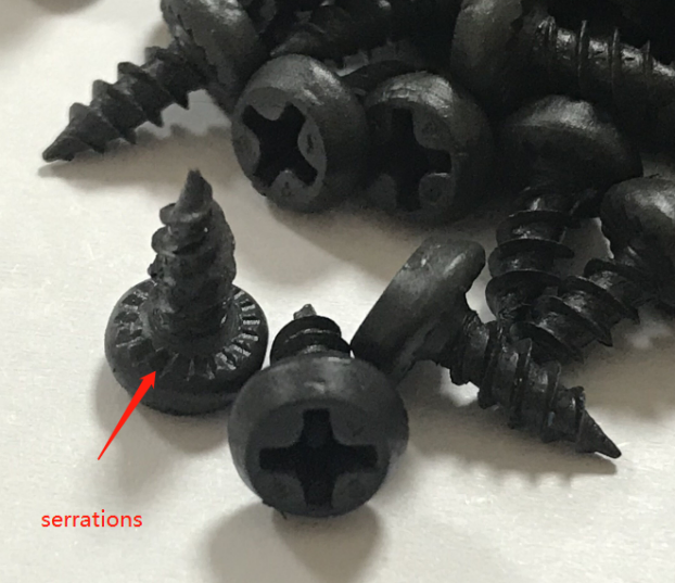 #7X7/16 Factory Direct Sale Pan Framing Head Metal Self Drilling Screw Zinc Plated Steel