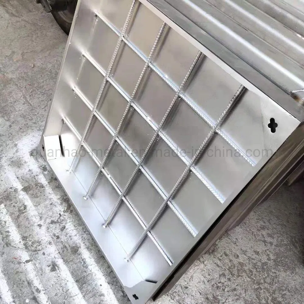 Bespoke Heavy Duty Block Paving Galvanised Recessed Manhole Cover with Frame