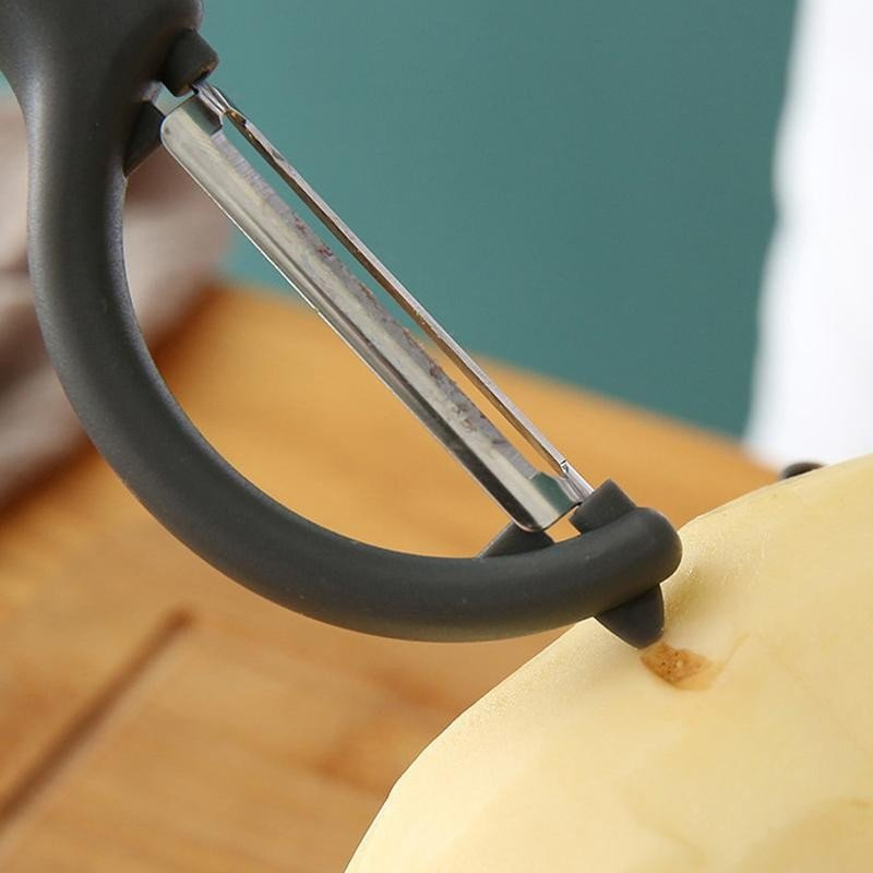 Vogue Kitchen Tools Home Living Stainless Steel Creative Multi-Function Potato Scraper Peeling Vegetable Portable Useful Fruit Peeler