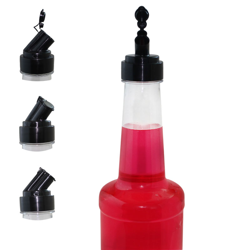 1000ml Food Grade Pet Plastic Ketchup Jam Sauce Honey Packaging Bottles for Honey with Lid Sauce Bottles Squeeze
