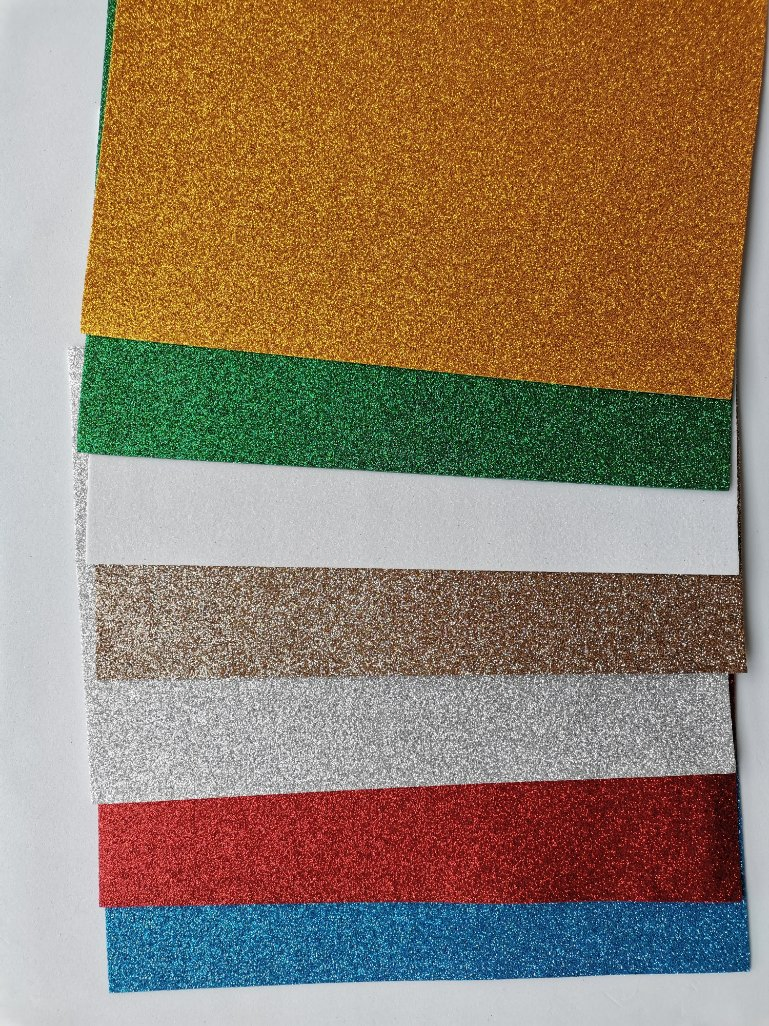 A4/40cm*60cm/40cmx48cm 1.4-2.0mm Thickness Glitter Goma EVA Foam for South America Market