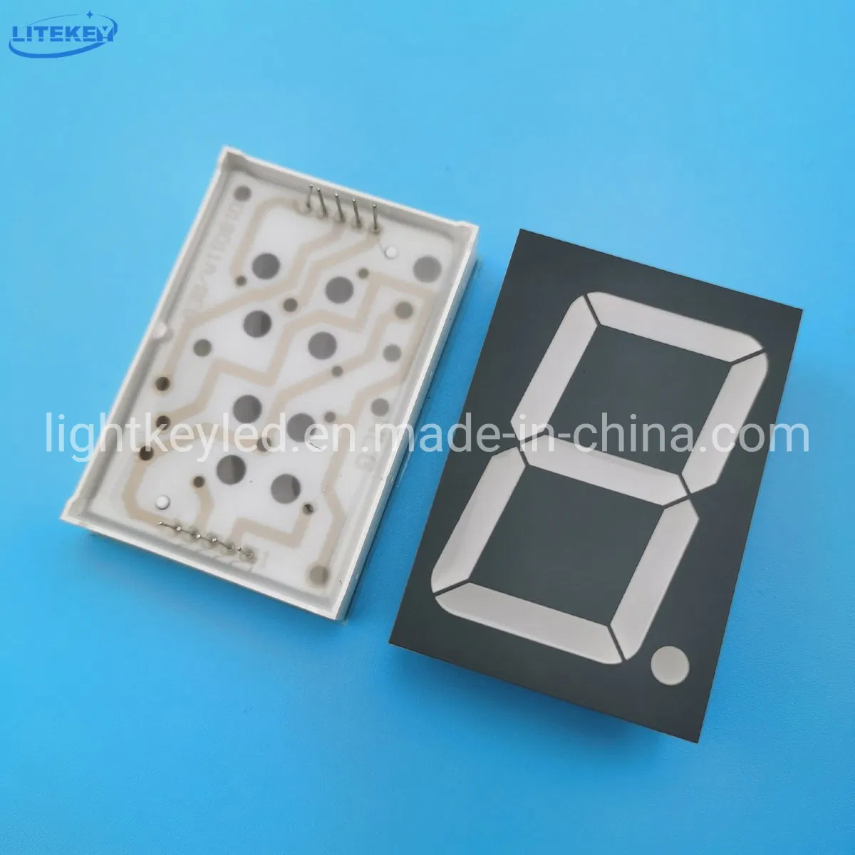 2.3 Inch Dual Color 7 Segment LED Display with RoHS From Expert Manufacturer