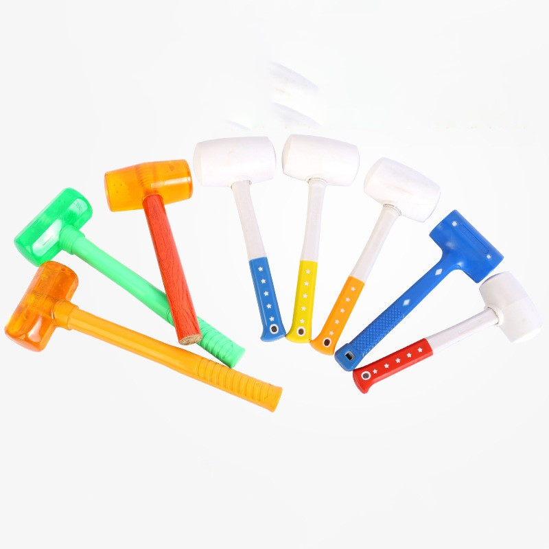 Professional Custom Rubber Mallet Hammer with Firbregalss Handle