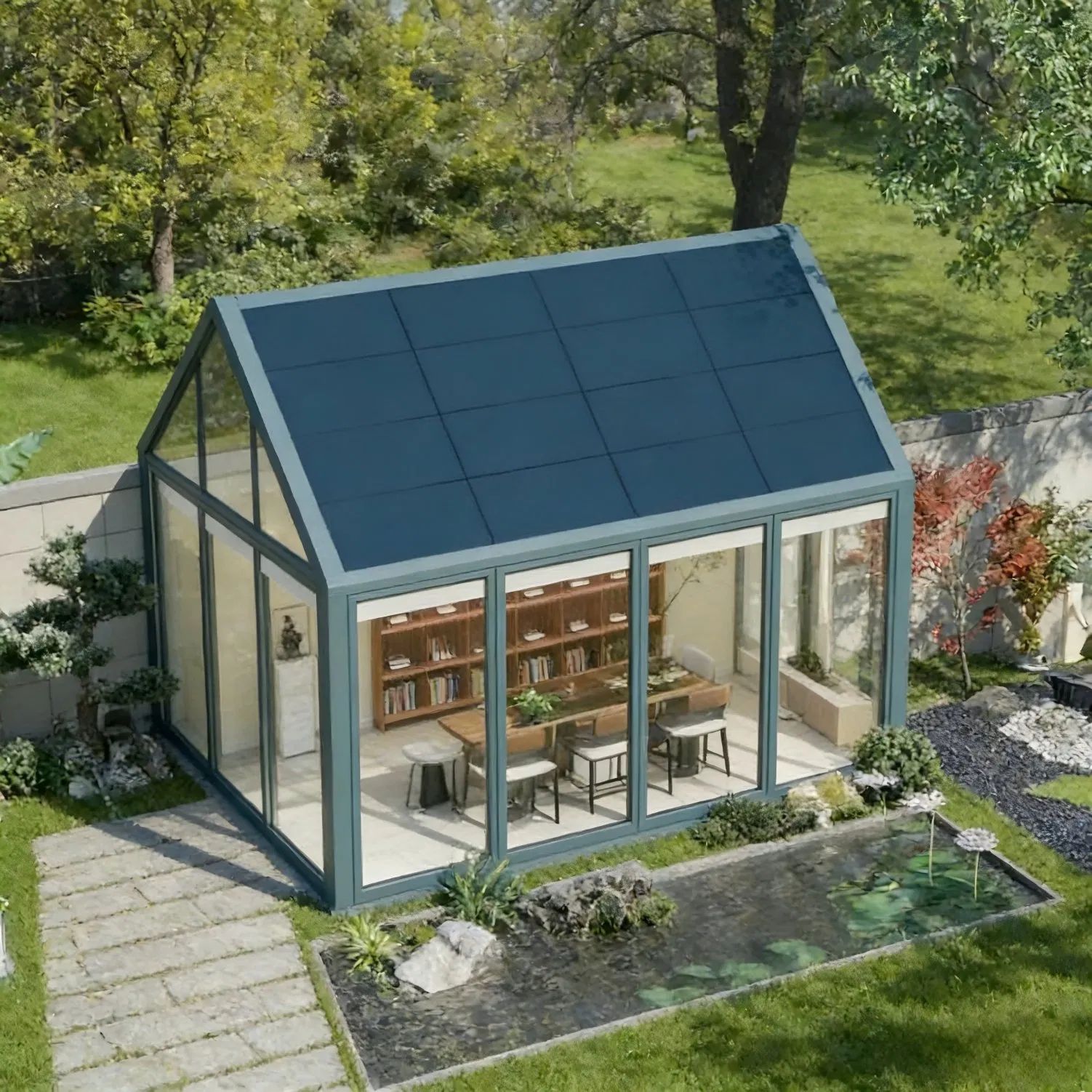 Prefab House Solar Sunroom Modular House Integrated House Mobile Home
