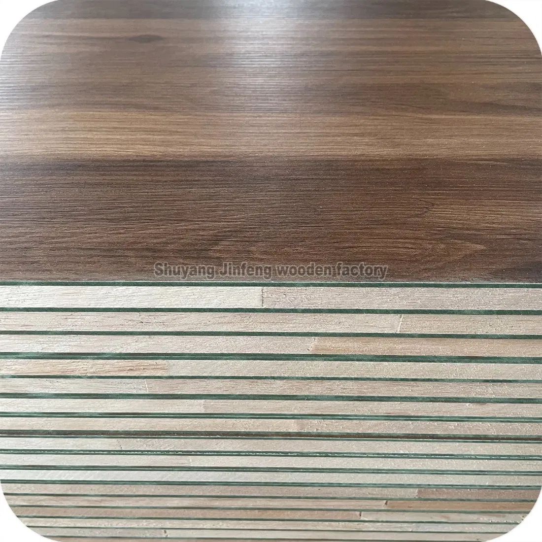 Both Sides Mr 2.4mm MDF Laminated Melamine Blockboard 18mm