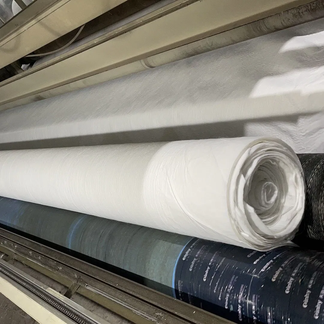 600GSM PET Filament Geotextile Composite Geo Membrane for Aquaculture