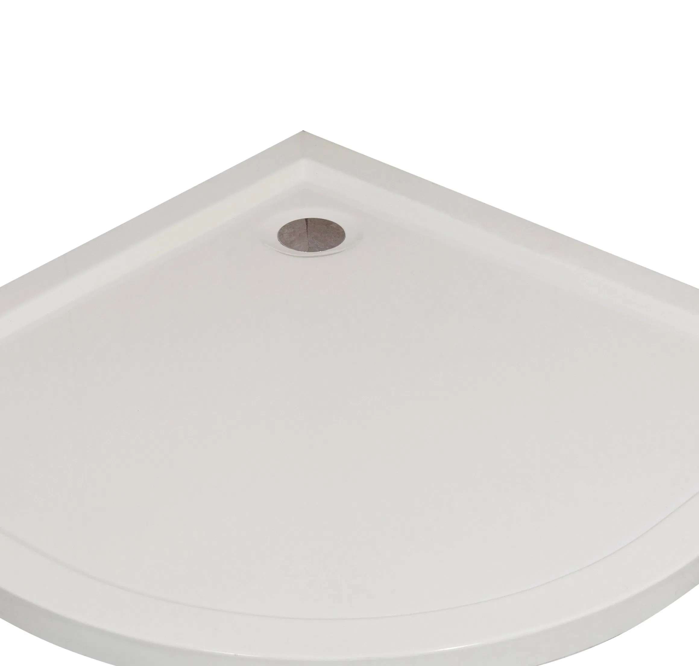 Sector White Acrylic Bathroom Modern Shower Tray Shower Base