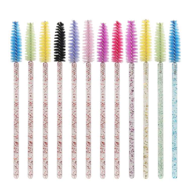 Factory Promotion 50 PCS/Bag Lash Cleansing Brush, Salon Lash Cleanser Brush, Wholesale Disposable Mascara Wand Eyelash Brush